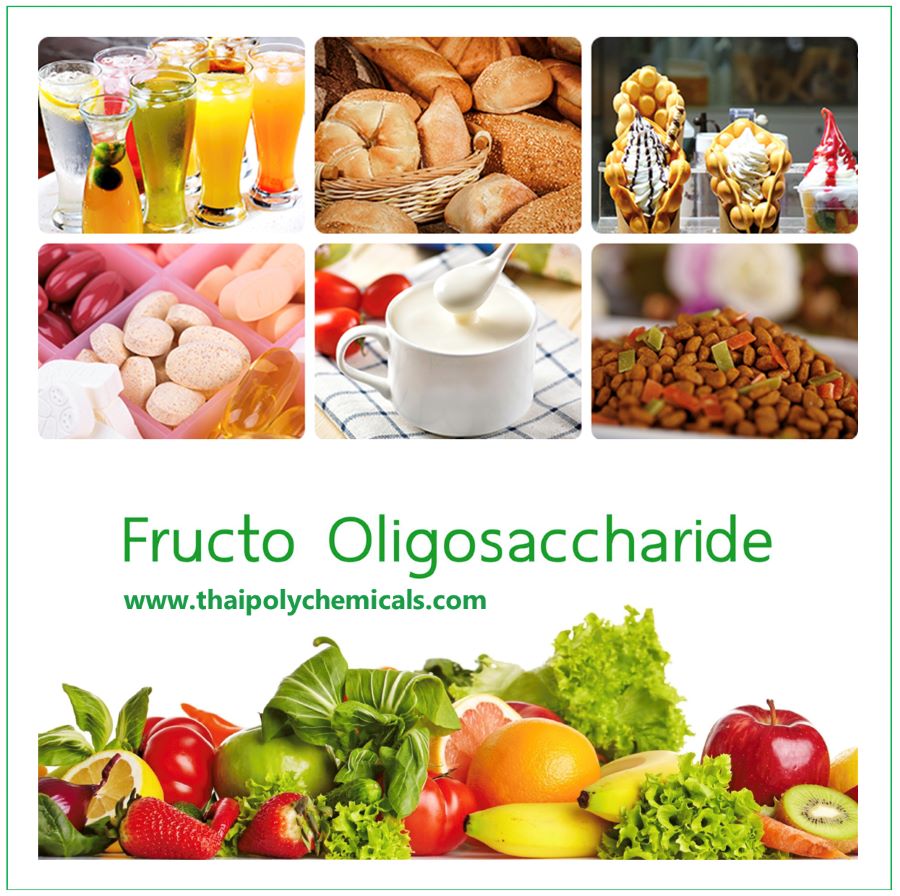 ฟรุกโต โอลิโกแซคคาไรด์, Fructo Oligosaccharides, เอฟโอเอส, FOS, พรีไบโอติกส์, Prebiotics